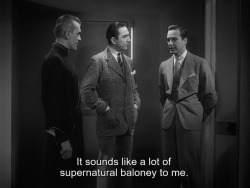 tredlocity:  ozu-teapot:  The Black Cat | Edgar G. Ulmer | 1934 Boris Karloff, Bela Lugosi, David Manners Cf. The Monkees’ Head / Deee-Lite’s E.S.P.  