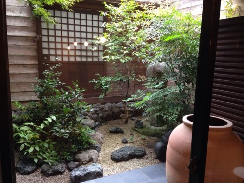 Japanese tea room Chikusei by Tsubakido, at Fushimi, Kyoto. A purveyor to Fushimi Inari Taisha (shri