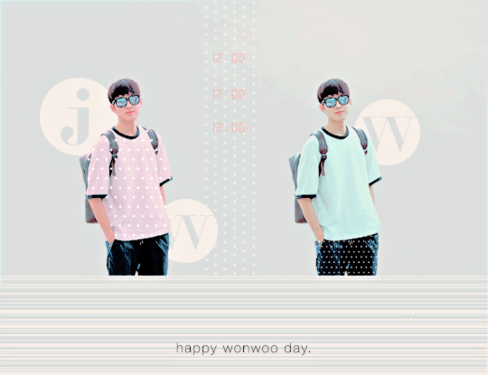 caramelgyu:  Happy birthday to our bag of luck, Jeon Wonwoo! ♡ [17.07.96] #BeautifulWONWOOday 