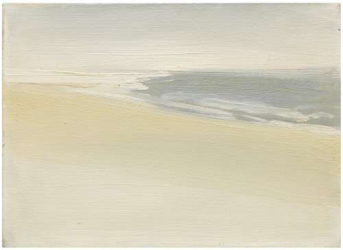 f0rtylegz:  ~de Stael~   Landscape by the Sea     (1954) 