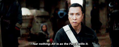 You know, I’ve realized something. Chirrut is technically more of a Paladin than your average Jedi. 