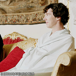 stephenstrvnge:  Sherlock + laughing 