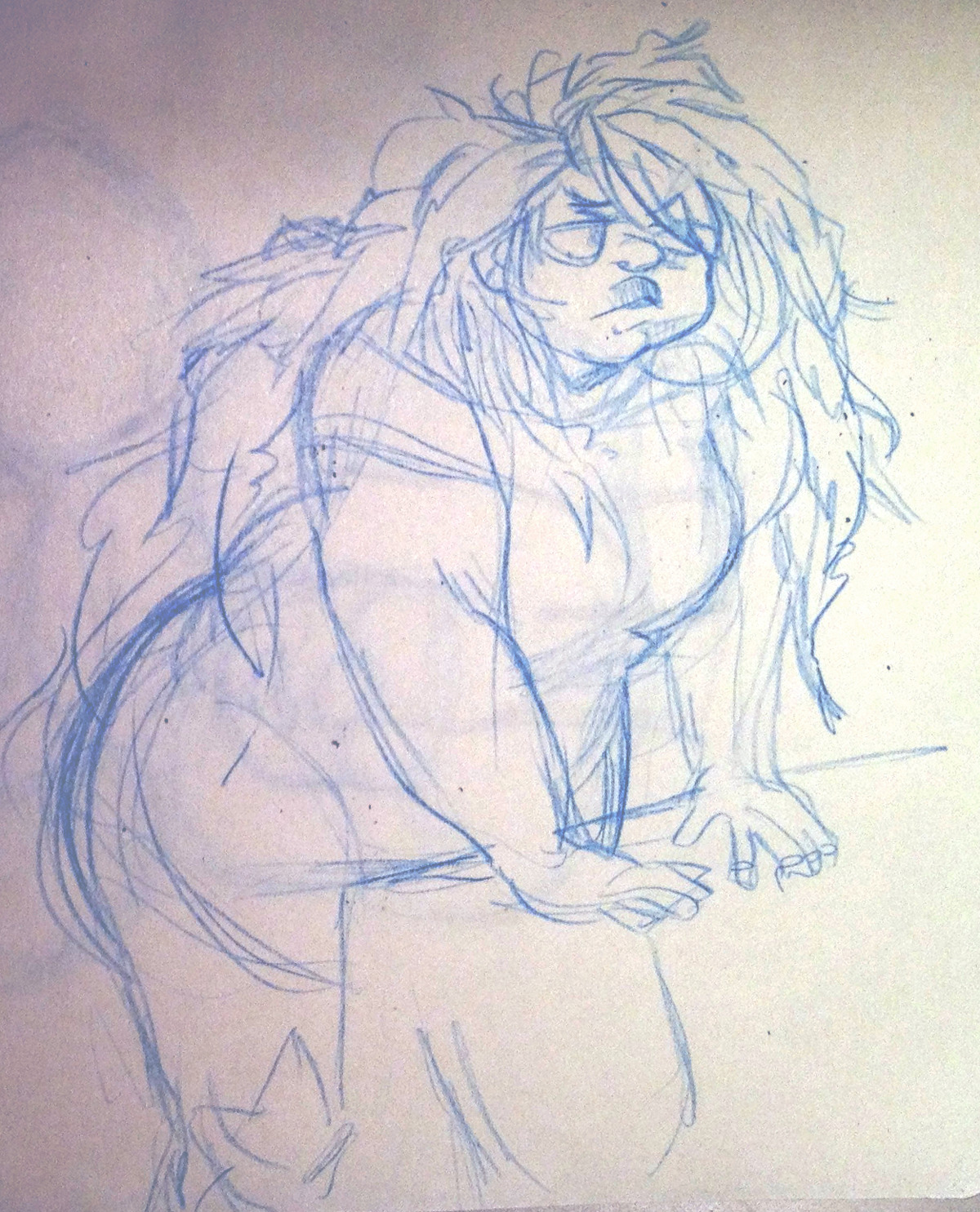 becomeartist:  not good enough to scan: the story of all my sketches forever 