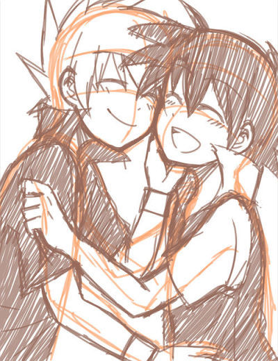 mypalletshippinglove:  Source: Pixiv When I need love I hold out my hands and I touch