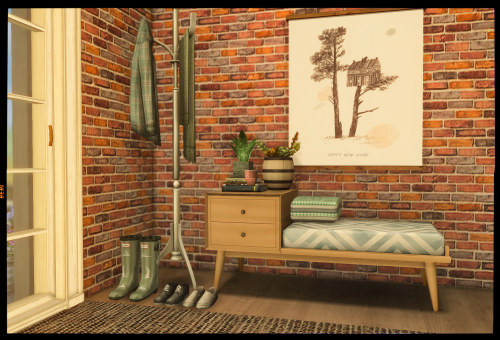 harinezumi-sims: While waiting (impatiently) for the Cottage Living pack, I decorated this cottage b