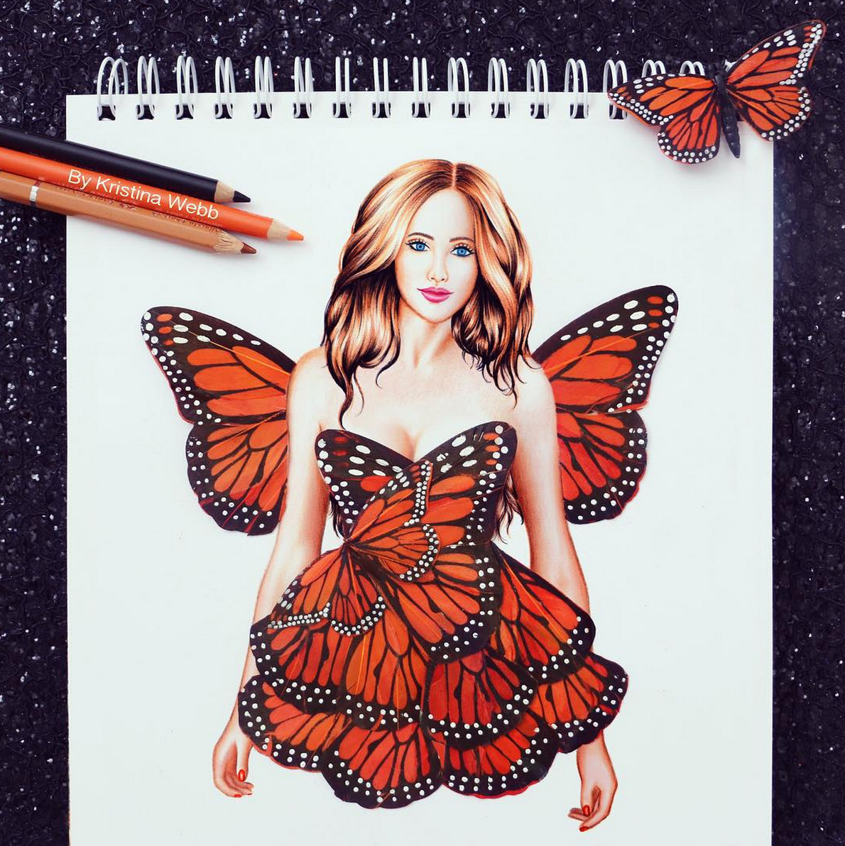 9+ Butterfly Drawings, Art Ideas