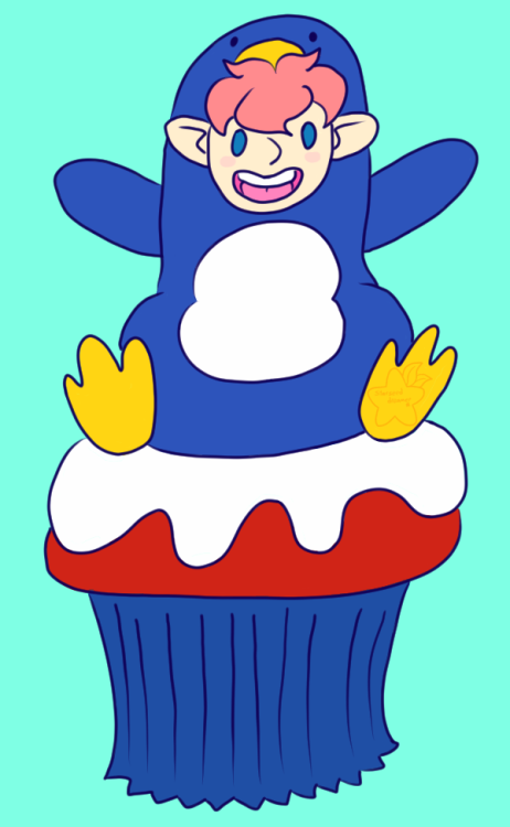 starseedpro:  A Cupcake Commission that my good friend @starkittyarmy bought from me! She wanted som