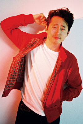 dylanobrien:Steven Yeun (스티븐연) photographed by JDZ Chung for GQ Korea
