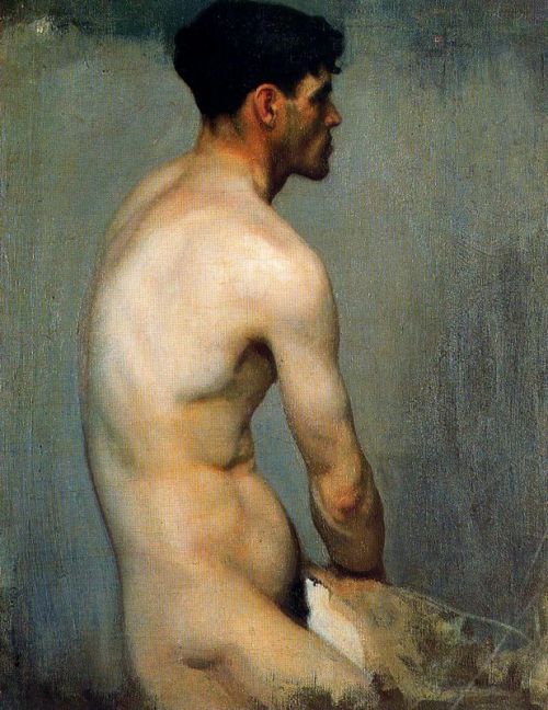 Nude model (1918), Carlos Saenz de Tejada (1897-1958)carlos-saenz-de-tejada (via artist-lautrec