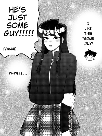 Self-Insert Rights Advocate — Komi-San redraw of this manga panel!