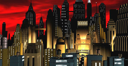 richard-is-bored:Batman The Animated Series Old-Timey Noir Aesthetic 