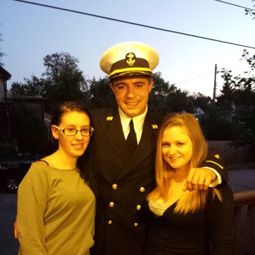 They’re in love with the uniform :) #loveit
