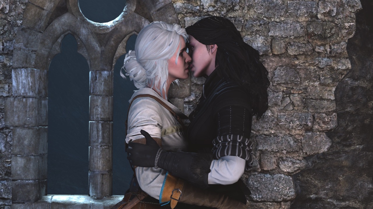 shittyhorsey:  Yenn and Ciri