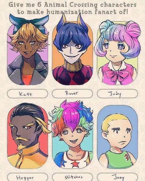 Animal Crossing humanization.