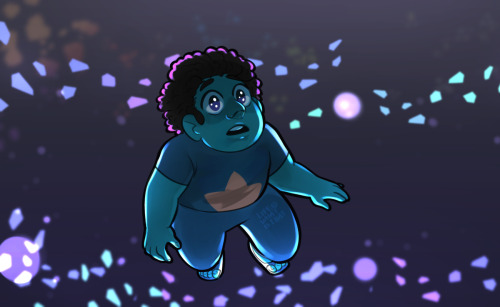 lifewhatisthat:  I redrew a scene from the latest episodes Steven is such a wonderful child  