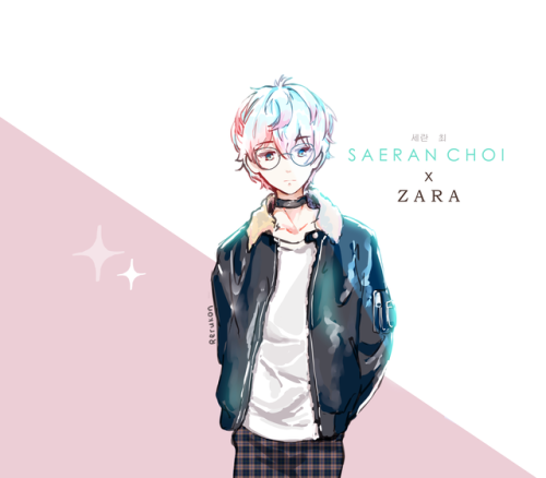 kawaii edgy boy in casual clothes and glasses~ he probably has a wardrobe full of leather jackets tb