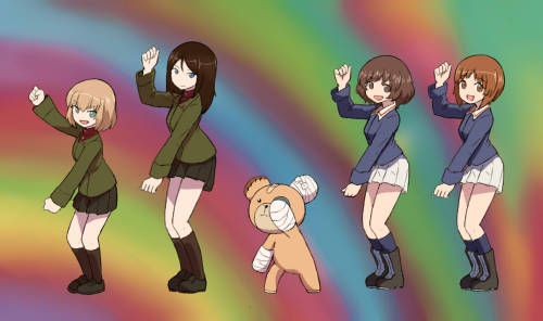 girls-und-panzer: Artwork by オキツグ