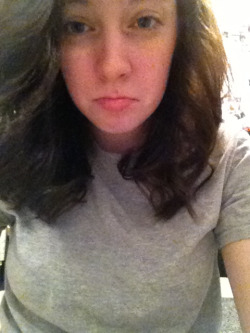 I hate hair cuts ))):  Face spam. Sorry guys.