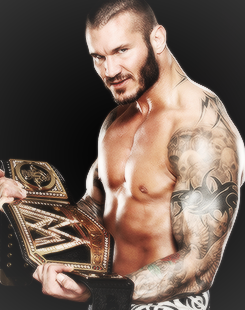 Ugh Randy you look so hot holding that WWE Championship!!