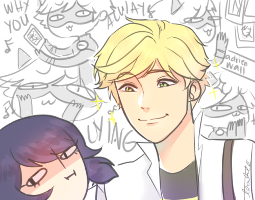 tealilte-doodles:mHMMM OH MY GODD I live for that sHIT EATING GRIN ADRIEN
