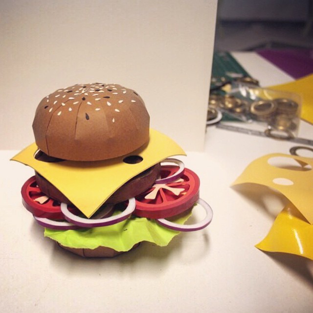 instagram:  Creating 3-D Characters From Paper and Scalpel with @fidelisundqvist