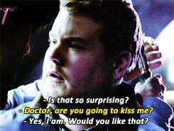 I love it that he says “I can’t. I’m taken….” instead of “No, d