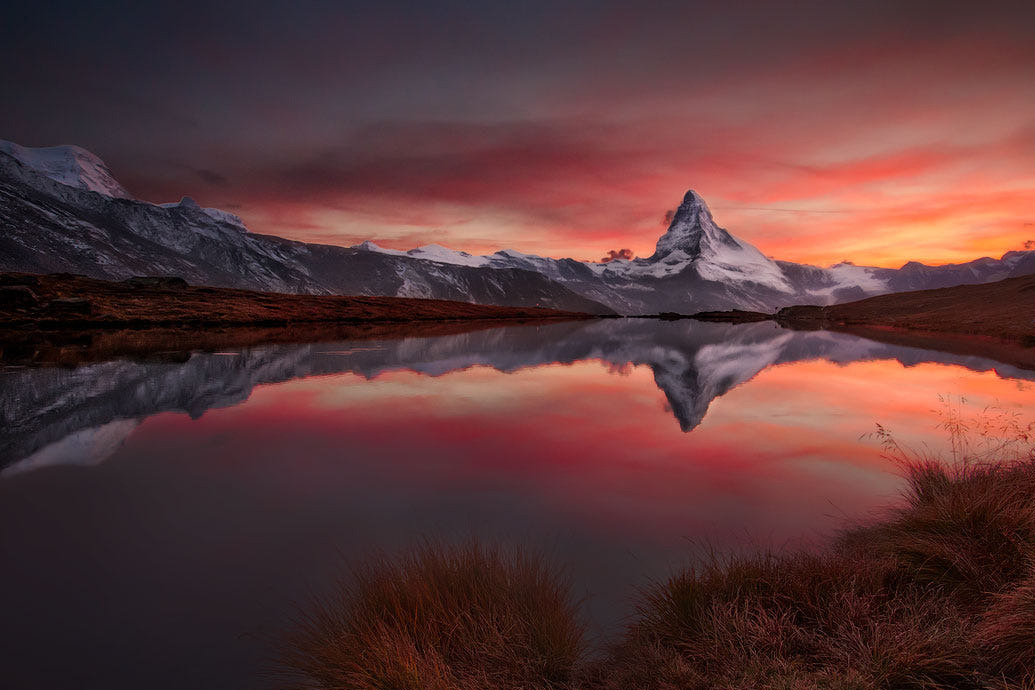 earth-land:  Matterhorn - Switzerland The Matterhorn, the king of mountains, is the