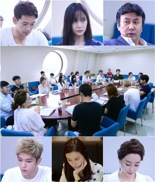 fuckyeah-fx:  Cast Script Reading