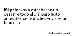 soy-invisible:  isii12:  ctmmmmmmmmm pense que era la unica q le pasaba :oooo  o si no “voy a estar fabuloso todo el día, hasta que salgas, entonces me pondré horrible”. 