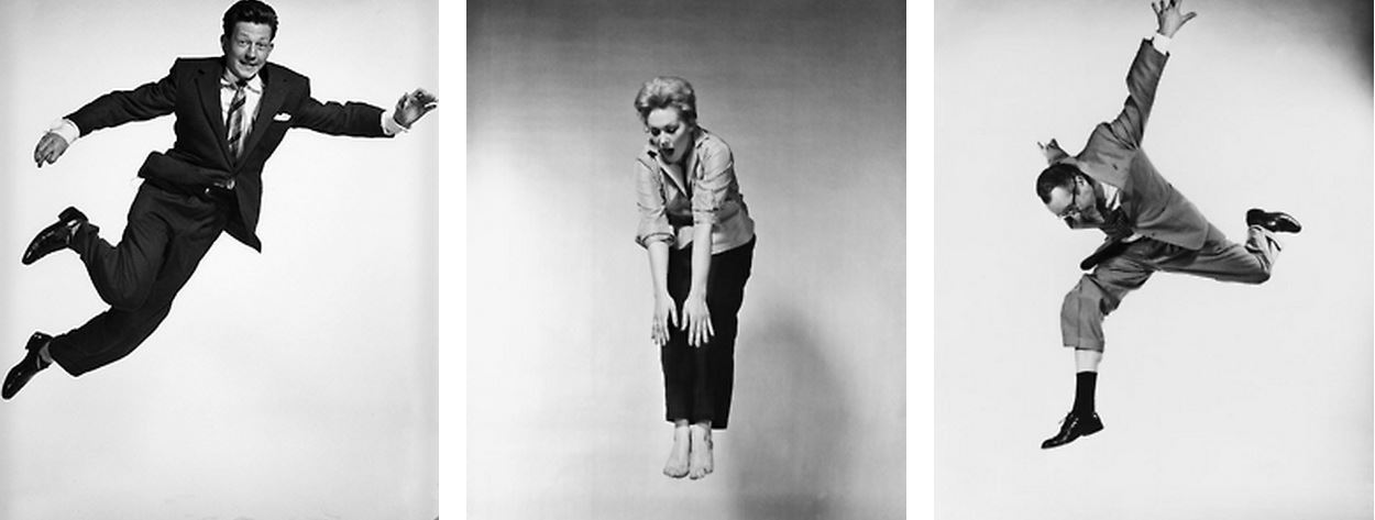 bogarted:  Portraits from Philippe Halsman’s Jump series  &ldquo;Starting in