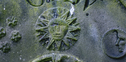 Grave with Esoteric Symbols- Edinburgh Scotland