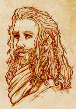 Smuttypeaches:  Tried My Hand At Realism, And Of Course Fili Was The Subject. Dean