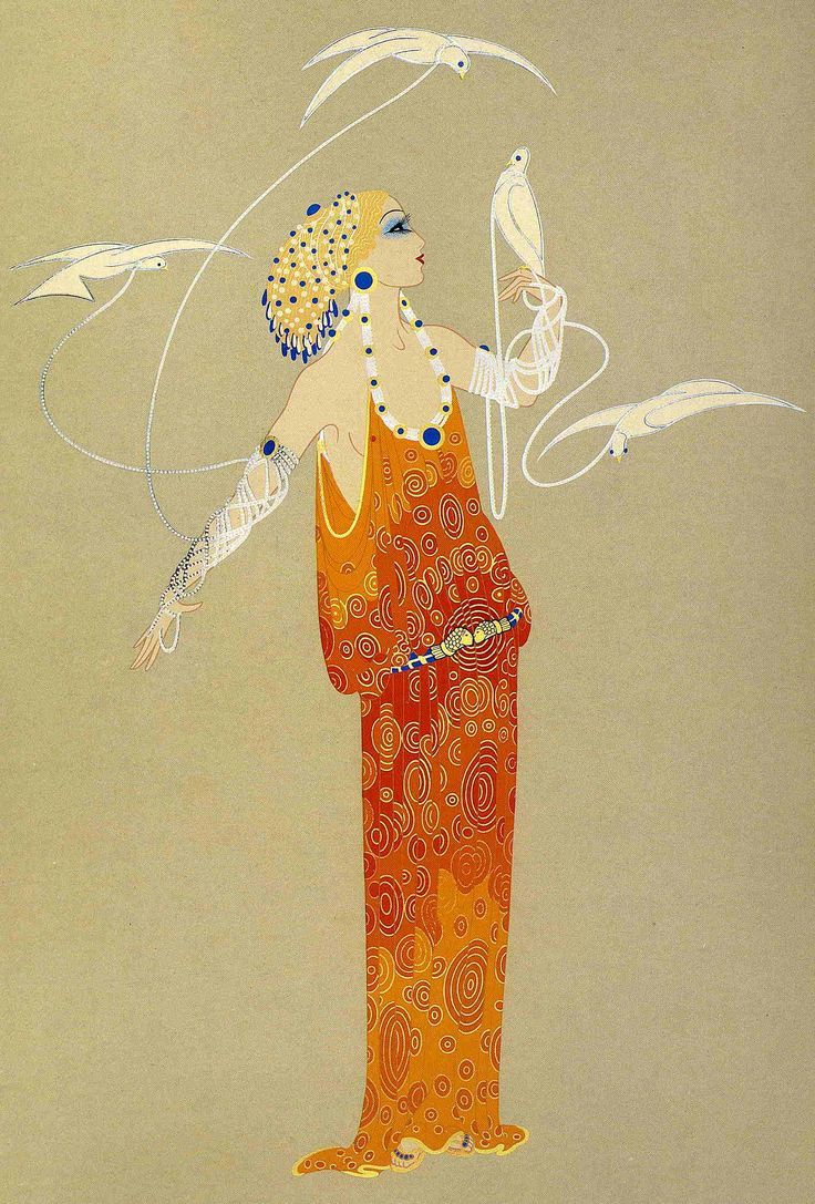 fleurdulys:  Aphrodite -Erte 