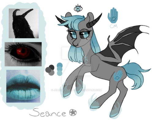 jellybeanbullet: i love demon ponies and will never stop Seance is here! 