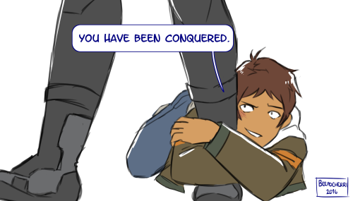 beepocherriart: Lance stop messing with the team dad. I marathoned the new Voltron on Friday and I&r