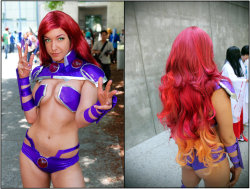 cosplay-booties:  Tenleid as Star Fire