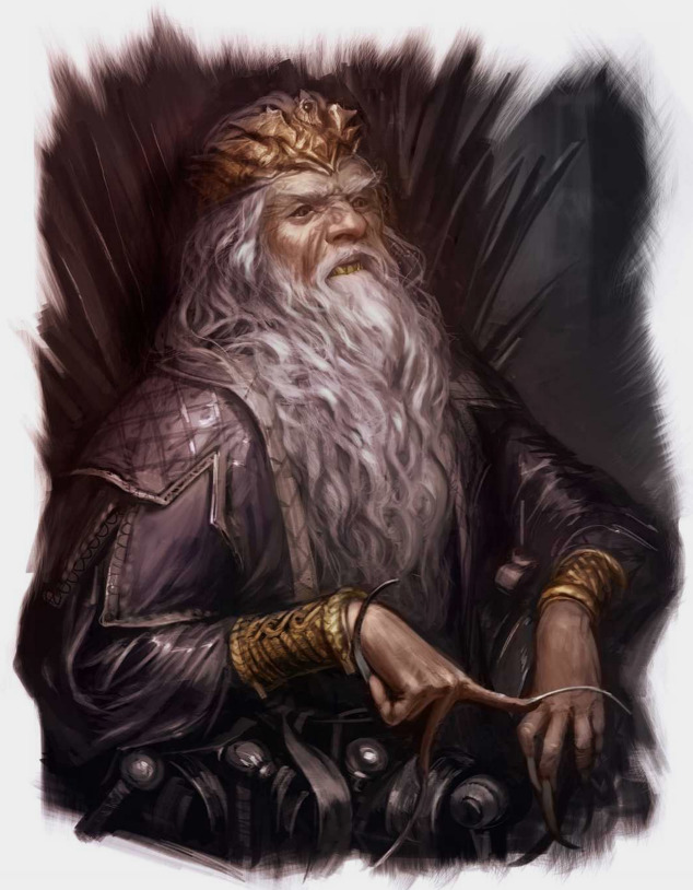 twoiafart:  The World of Ice and Fire - Aerys II, The Mad King  Artist: Jennifer