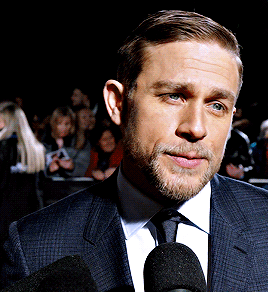 trevanterhodes:Charlie Hunnam attends The Lost City of Z premiere in London