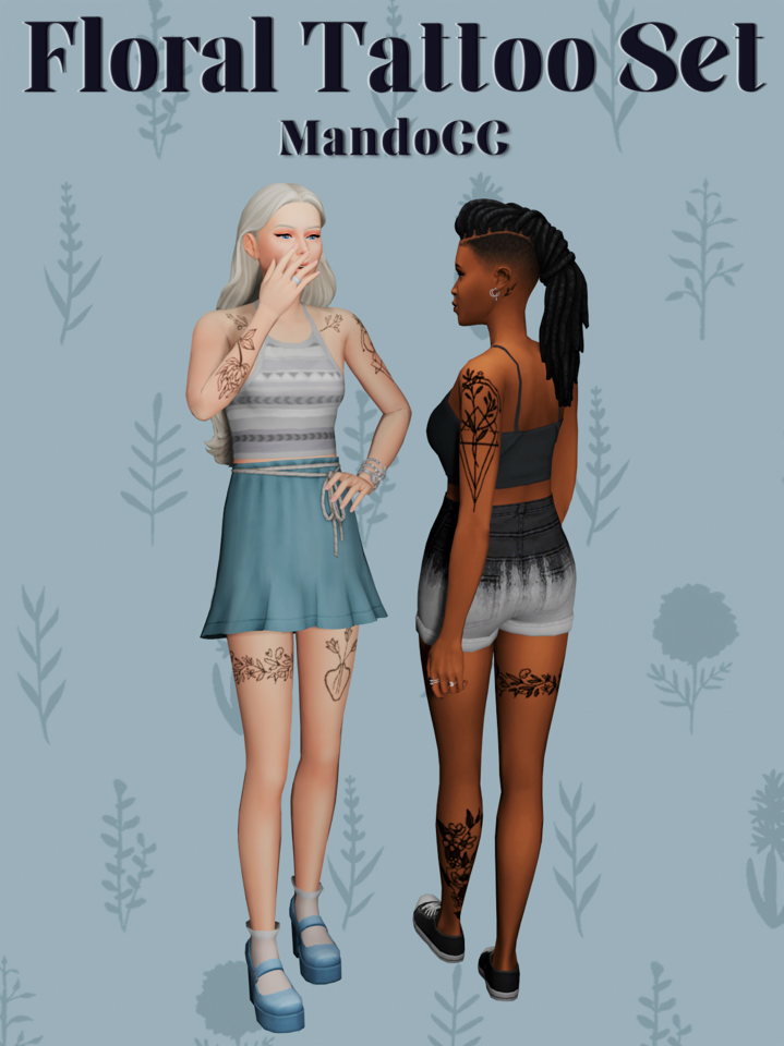 Ellie's Tattoo - The Sims 4 Download - SimsDomination