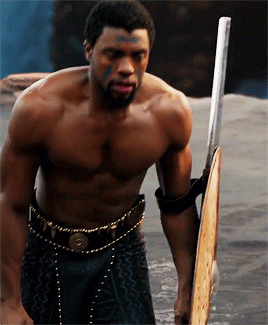 asgardodinsons:thor and t'challa: kings of the mcu