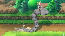 electricduck:  It’s great that you can wear Eevee/Pikachu as a hat, but it’s also important that Onix can wear you as a hat