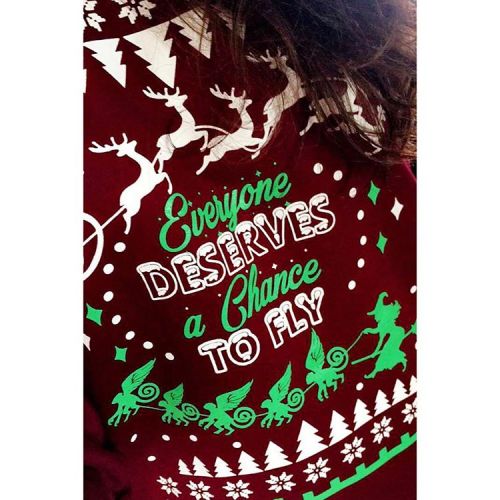 Think my new Christmas jumper is positively Wicked&hellip; #everyonedeservesachancetofly #38days