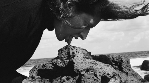 nobrashfestivity:MARINA ABRAMOVIC, Volcano, 2002, Stromboli