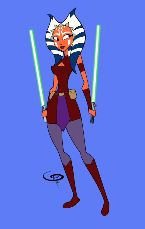 Genndy’s Ahsoka TanoMore Ahsoka goodness as I tried a little what-if experiment if Ahsoka Tano had m