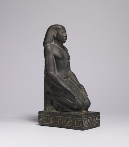 Art of the Day: Kneeling Figure of Hor-wedja Hor-wedja was the son of Vizier Sasobek, the highest-ra