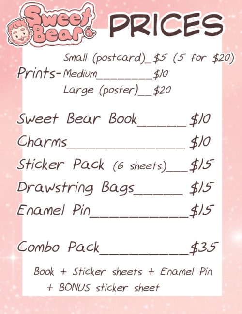 sweetbearcomic: Heeyyy I’m gonna be at Sakura-Con with Sweet Bear stuff this weekend at booth 926 in the Exhibition Hall with @thousandskies and @milkbun ! Because of the booth type, I can’t bring fan merch, so I’ll ONLY have Sweet Bear stuff this