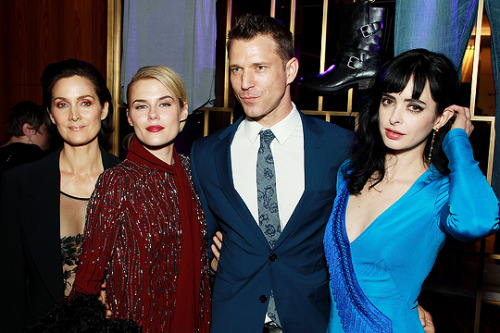 The cast of Marvel&rsquo;s Jessica Jones at the Season 2 Premiere After Party.