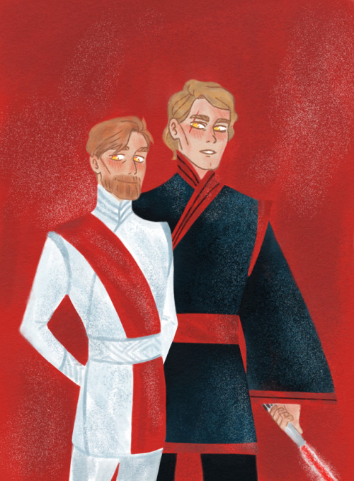 Space family as Sith Lords