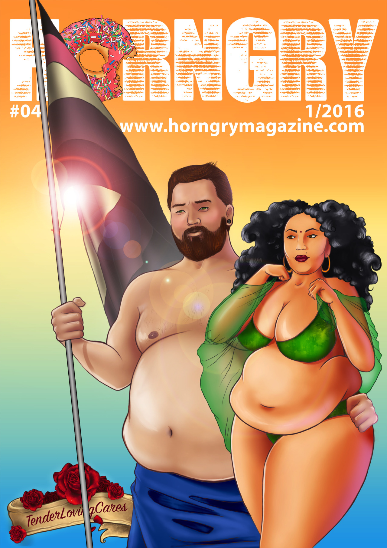 tenderlovingcares: HORNGRY 4 is out !!! I know it’s a few days early, but I thought