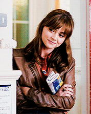 elena-gilbert:  Clara + crossed arms